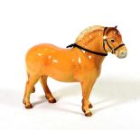 Beswick Norwegian Fjord Horse, model No. 2282, Dun gloss