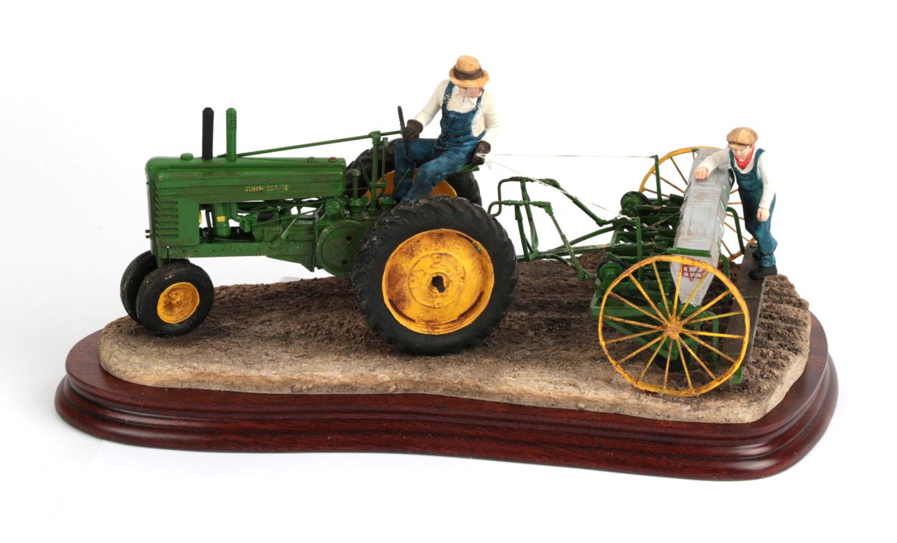 Border Fine Arts for John Deere 'Sowing The Good Seed', model No. B0917 by Ray Ayres, limited