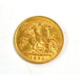 A South African half sovereign dated 1926