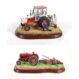 Border Fine Arts Studio Tractor Models Comprising: 'Getting Ready for Smithfield', model No.