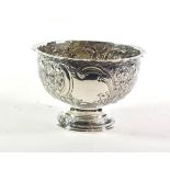 An Edward VII silver rose-bowl, by The Goldsmiths and Silversmiths Co. Ltd., London, 1904,