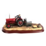 Border Fine Arts 'Lifting The Pinks' (International B250 Tractor), model No. B0219 by Ray Ayres,