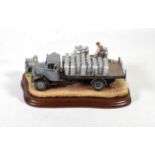 Border Fine Arts 'Morning Collection' (Milk Lorry), model No. B0956 by Ray Ayres, limited edition