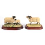 Border Fine Arts 'Swaledale Tup' (Monarch of the Dales), model No. L148, limited edition 787/950 and