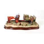 Border Fine Arts 'Cut and Crated' (Allis Chalmers Tractor), model No. B0649 by Ray Ayres, limited