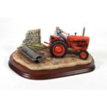 Border Fine Arts 'Turning with Care' (Nuffield Tractor), model No. B0094 by Ray Ayres, limited