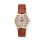 A 10ct Gold Filled Automatic Centre Seconds Power Reserve Wristwatch, signed Le Coultre, circa 1955,