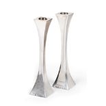 A Pair of Elizabeth II Silver Candlesticks, by Whitehill Silver and Plate Co., Birmingham, 2003,