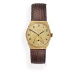 A Gents Wristwatch with Hooded Lugs, signed International Watch Co, Schaffhausen, circa 1940, (