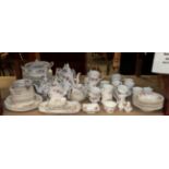 A quantity of Royal Albert lavender rose pattern tea wares