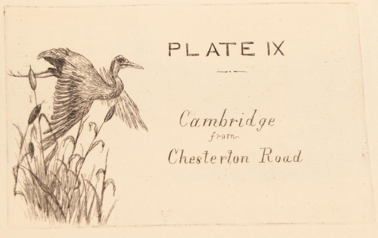 Farren, Robert Cambridge and its Neighbourhood. Cambridge: Macmillan & Co., 1881. Folio, later - Image 3 of 3