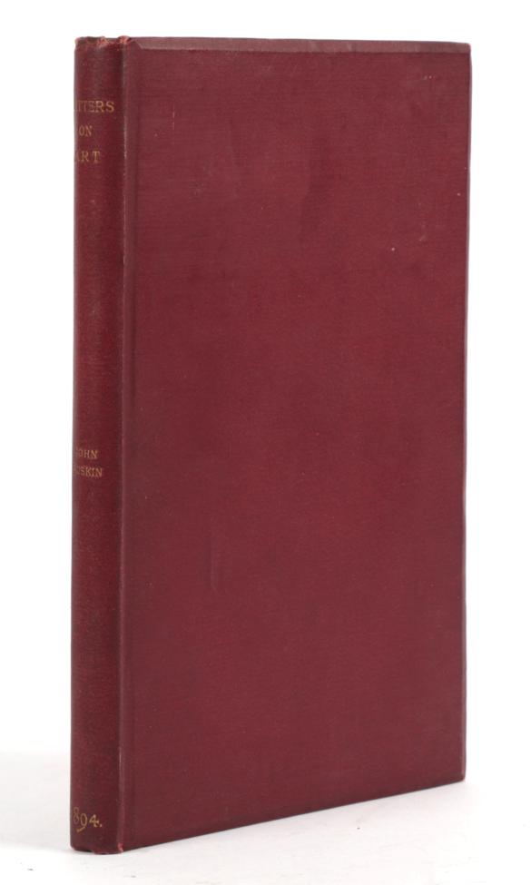 Ruskin, John; Wise, T.J. (ed.) Letters on Art and Literature by John Ruskin. Privately Printed,