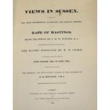 Turner, J.M.W. (illus.); Reinagle, R.R.(text); Cooke, W.B. (eng.) Views in Sussex consisting of