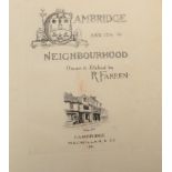 Farren, Robert Cambridge and its Neighbourhood. Cambridge: Macmillan & Co., 1881. Folio, later