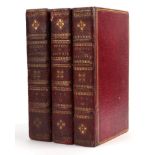 Beaumont and Fletcher Dramatic Works. John Stockdale, 1811. 8vo (3 vols). Full coarse-grain plum