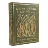 Whitman, Walt; Cook, Margaret (illus.) Leaves of Grass. J.M. Dent & Sons Ltd., 1913. 4to, org. green