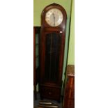 An Art Deco chiming longcase clock, signed Enfield