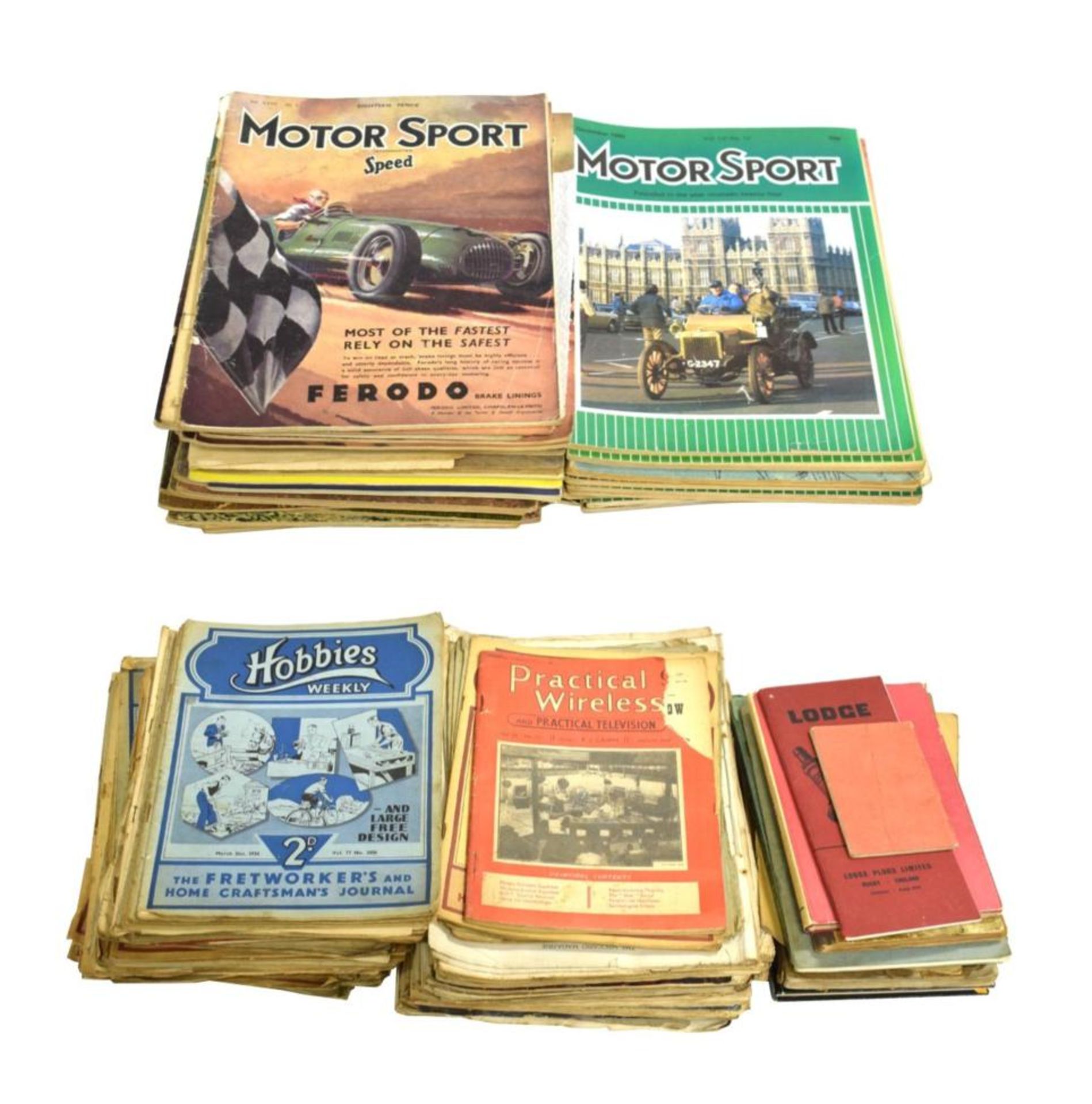 A Collection of 1930-50 Car Manuals, to include Prices of 1950's Cars published by Motor, Lodge