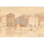 Roland Batchelor RWS (1889-1990) ''Richmond'' Signed and inscribed, watercolour, 11.5cm by 16cm