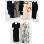 Group of Circa 1960s and Ladies Costume, comprising a couture style full length evening dress and
