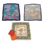 Hermès ''Les Jardiniers du Roy'' Silk Scarf, Designed by Maurice Tranchant, printed centrally with a