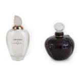 Amarige by Givenchy Advertising Display Dummy Factice, the large clear bottle with frosted panel