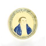 A Pratt Type Earthenware Portrait Plaque, circa 1805, modelled with a bust portrait of a gentleman