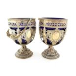 A Pair of German Silver Bowls, Probably Hanau, With English Import Marks for Chester, 1903, each