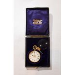 A gold ladies wristwatch