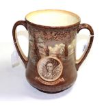 A Royal Doulton Queen Elizabeth II loving cup 910/1000,
