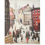 After Laurence Stephen Lowry RBA, RA (1887-1976) ''Berwick upon Tweed'' Signed, with the