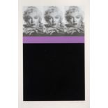 Sir Peter Blake CBE, RDI, RA (b.1932) ''Marilyn Monroe Black'' Signed and numbered 129/175,