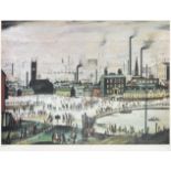 After Laurence Stephen Lowry RBA, RA (1887-1976) ''An Industrial Town'' Signed, with the