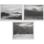 Norman Ackroyd CBE, RA (b.1938) ''Summer Isles'' ''Altnaharra'' ''Achiltibuie'' Each signed and