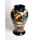 A modern Moorcroft Western Isles 65/16 vase, designed by Sian Leeper, numbered 44