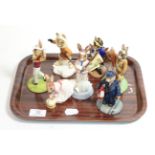 Royal Doulton Bunnykins including 'Sydney 2000', limited edition 1643/2500 and a christening set (