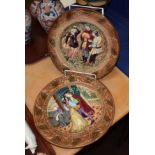 Beswick collectors plates; Shakespeare's ''Romeo and Juliet'' and ''As You Like It'' (2)