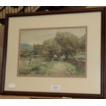 Arthur Reginald Smith, 'Town End, Cracoe', signed, watercolour