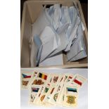 A quantity of cigarette cards including Wills, Players, Gallaher etc, mostly loose with five