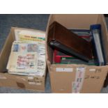 Carton of Stamps, containing 9 albums of GB First Day Covers from 1970's to 1990's together with a