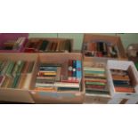 Seven boxes of books, mainly on farming, countryside and rural pursuits along with literature on