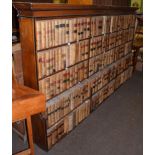 A large quantity of late 19th century and early 20th century leather-bound law reports (contained