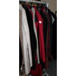 Quantity of ladies red and black clothing (21)