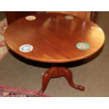 A George III style tripod table (2)