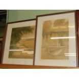 Michael Carlo (20th century) two signed, inscribed and dated screen prints with the Christie's