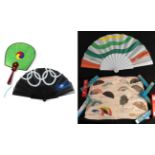 A selection of fans, mainly boxed, relating to the Olympic Games, in particular Atlanta 1992,