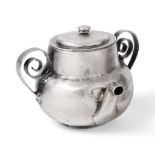 A William and Mary Toy Miniature Silver Posset-Cup and Cover, by George Manjoy, London, 1691,