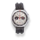 A Stainless Steel Calendar Chronograph Wristwatch, signed Breitling, Geneve, model: Datora, ref: