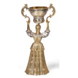 A Russian Parcel-Gilt Silver Wager-Cup, by Pavel Fedorovich Sasikov, St Petersburg, 1862, Assay