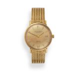 An 18ct Gold Automatic Calendar Centre Seconds Wristwatch, signed International Watch Company,